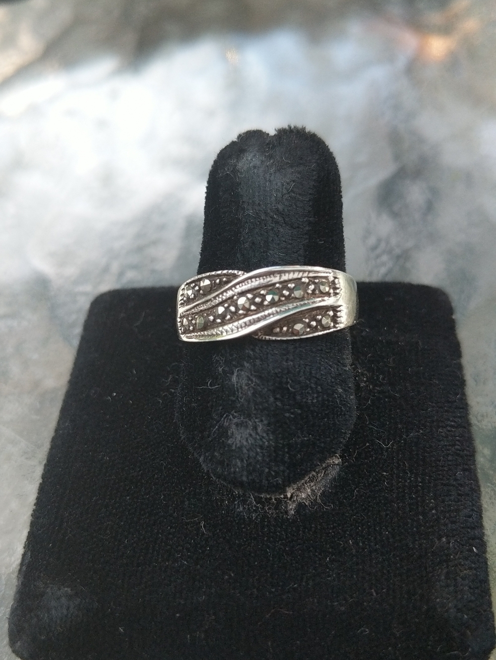 Judith Jack Sterling Silver Ring